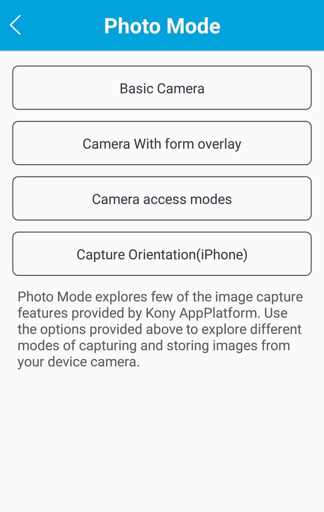 Camera Feature App - Screen-Thumbnail
