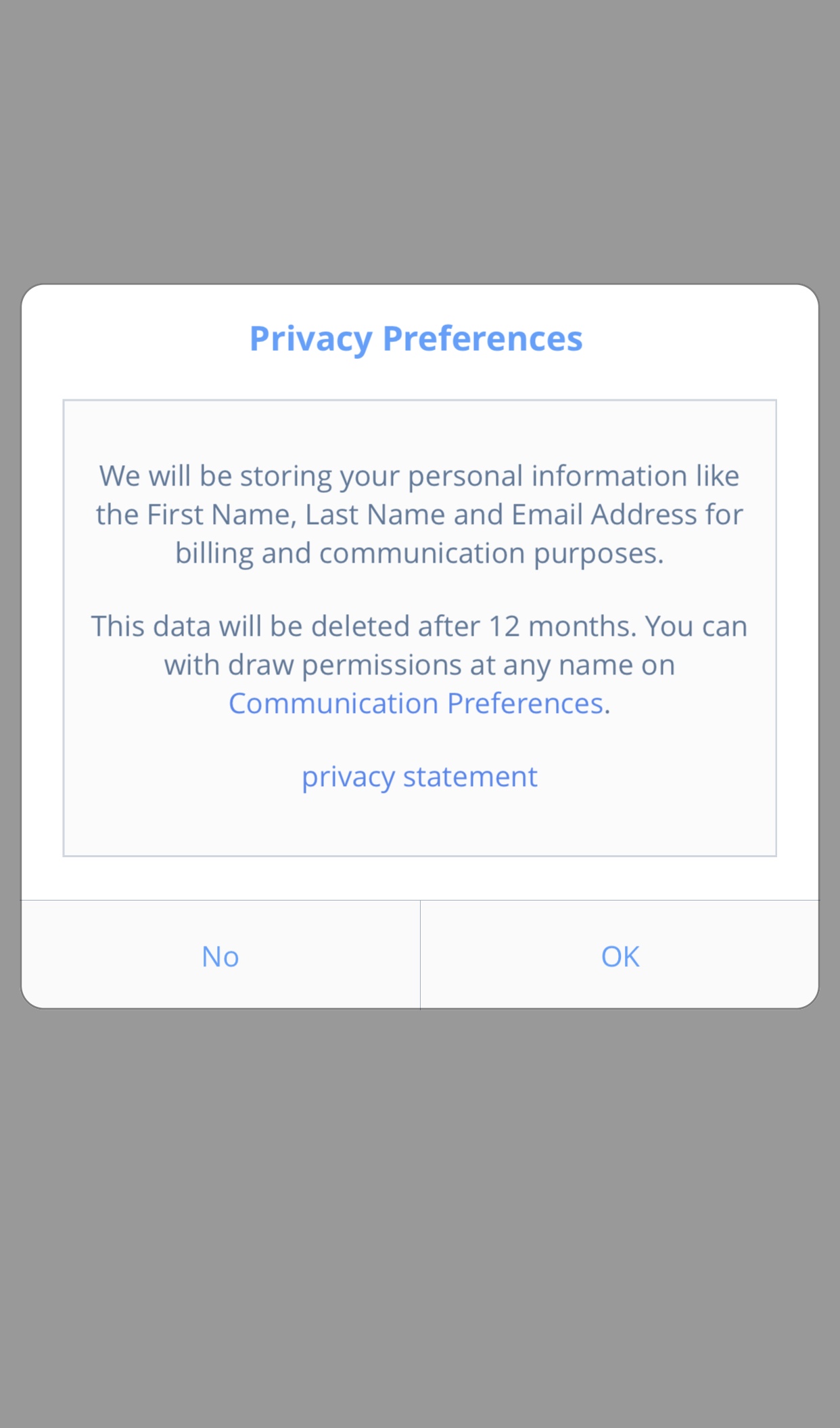 Privacy Preferences (GDPR) - Screen-Thumbnail