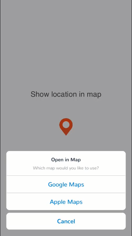 Launch Google Maps - Apple Map - Screen-Thumbnail