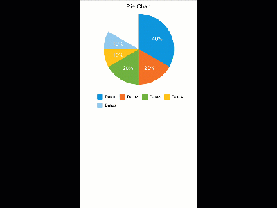 Pie Chart – Partial Data - Screen
