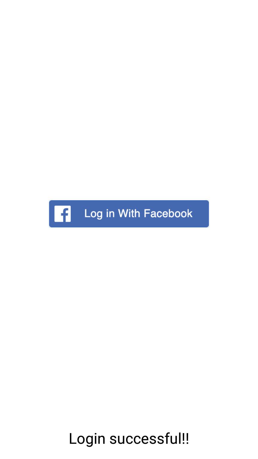 Facebook Login - Screen-Thumbnail